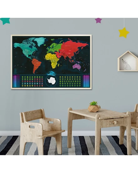 Cartographia-Világtérkép-világító-angol-8588007452609
