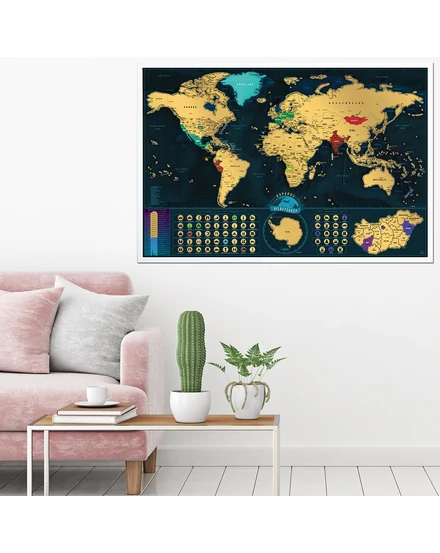Cartographia Vilag kaparós térkép-8588007452142