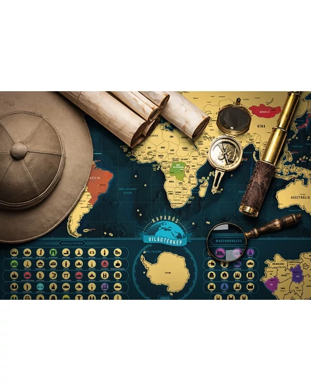 Cartographia Vilag kaparós térkép-8588007452142