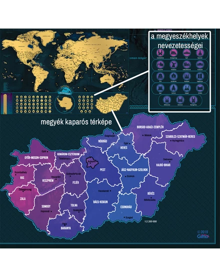 Cartographia Vilag kaparós térkép-8588007452142