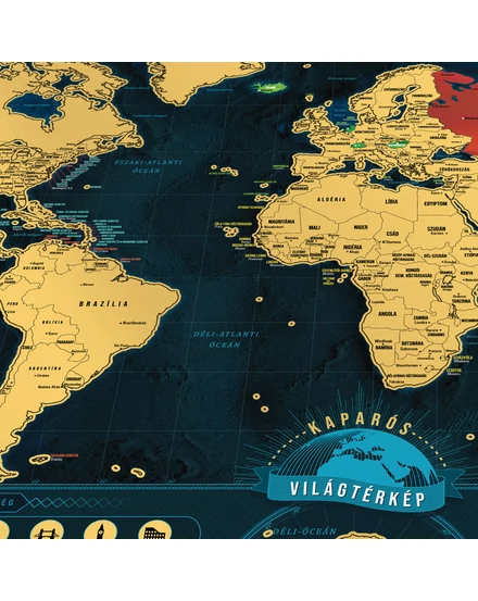 Cartographia Vilag kaparós térkép-8588007452142