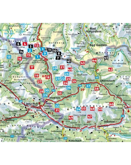 Cartographia  - Glockner Region - Heiligenblut-Mölltal Rother túrakalauz RO 4317 (német) - 9783763343171