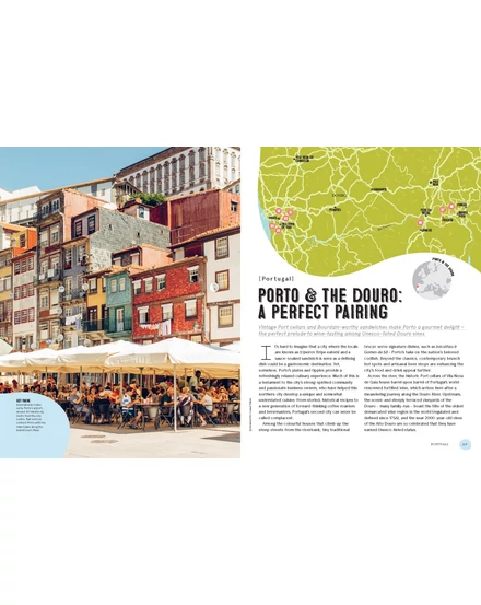 Cartographia-Gourmet Trails of Europe (Európa) útikönyv (angol) Lonely Planet-9781838699918