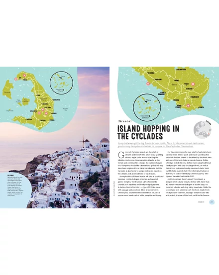 Cartographia-Gourmet Trails of Europe (Európa) útikönyv (angol) Lonely Planet-9781838699918