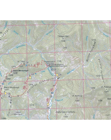 Cartographia - Gyergyói-havasok és Hagymás-hegység turistatérkép MN19