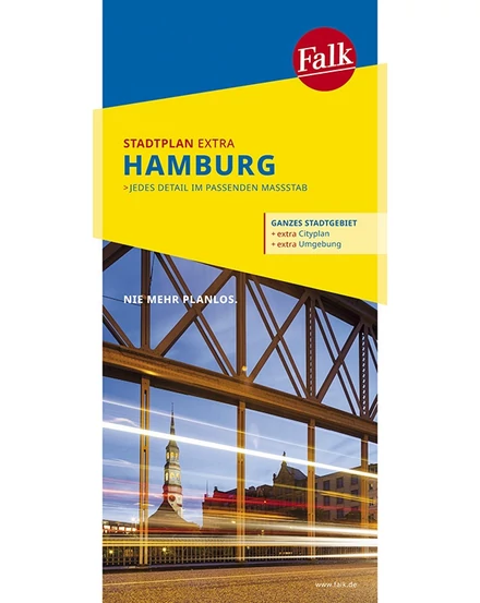 Cartographia Hamburg Extra várostérkép 9783827926838