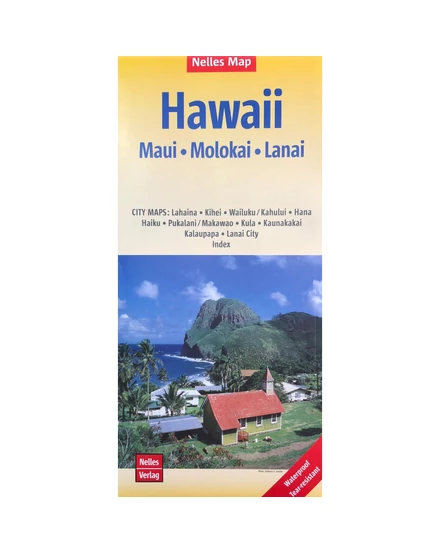 Cartographia Hawaii - Maui, Molokai, Lanai térkép 9783865745477