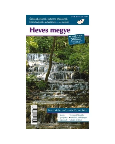 Cartographia Heves megye térképe - Stiefel 5998504317289