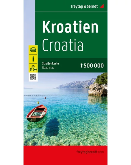 Horvátország autótérkép - Freytag