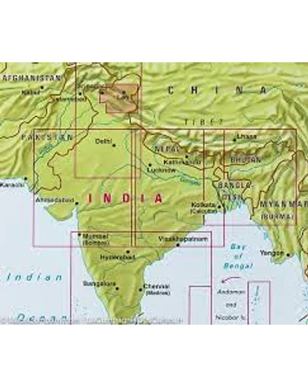 Cartographia - India: Ladakh, Zanskar térkép - 9783865742728