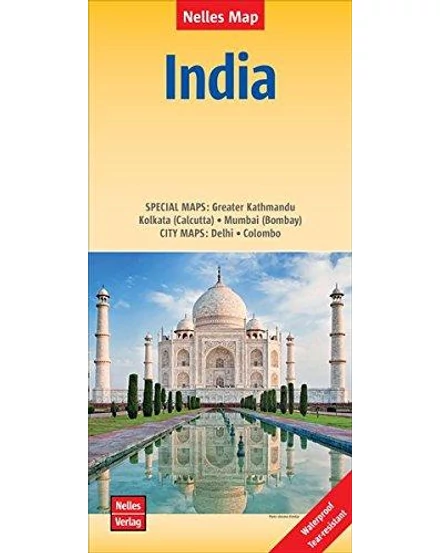 Cartographia India térkép 9783865742766