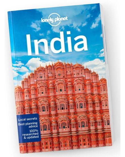 Cartographia India útikönyv Lonely Planet (angol) 9781787013698