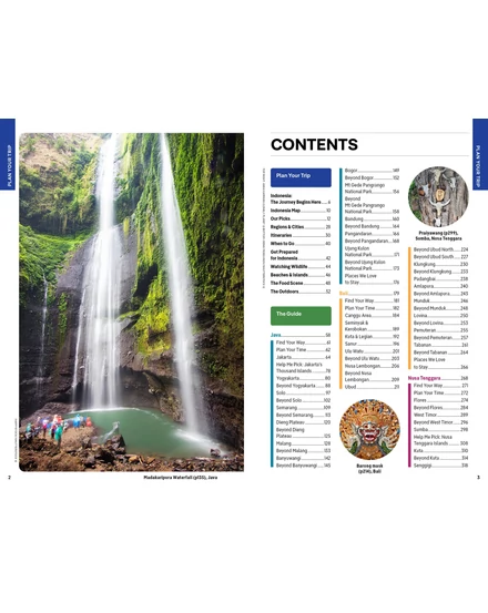 Indonézia útikönyv Lonely Planet (angol)