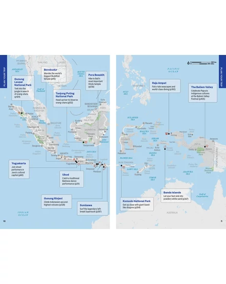 Indonézia útikönyv Lonely Planet (angol)