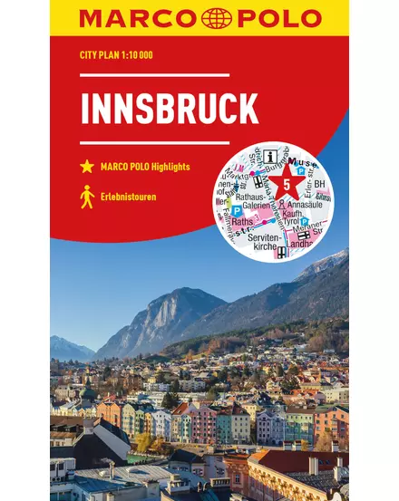 Cartographia-Innsbruck várostérkép- Marco Polo-9783575016515