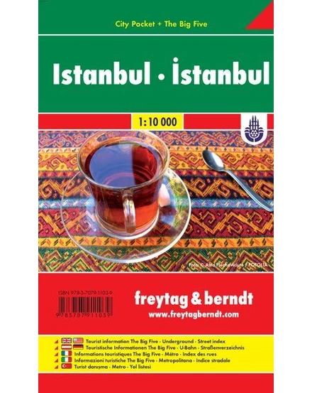 Cartographia Isztambul várostérkép (Freytag) 9783707911039