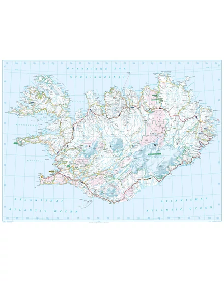 Cartographia-Izland térkép-ADAC-9783826422836