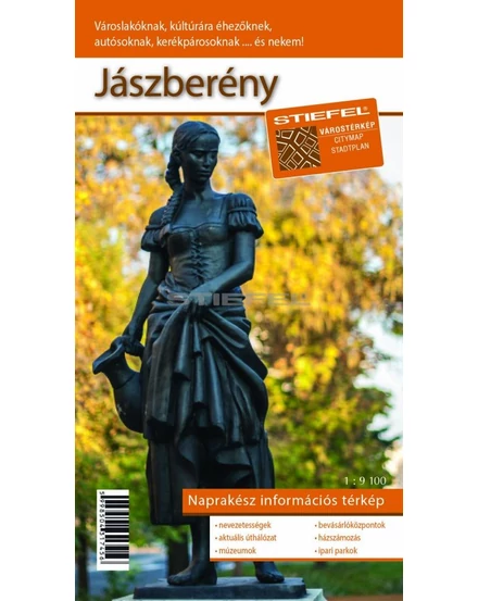 Cartographia Jászberény várostérkép - Stiefel 5998504317456