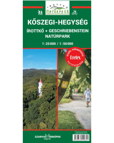 Cartographia  - Kőszegi-hegység, Írottkő, Geschriebenstein Natúrpark turistatérkép