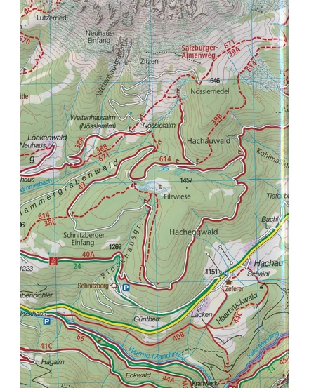 Cartographia K 042 Inneres Ötztal, Pitztal, Gurgler Tal, Venter Tal turistatérkép 9783991212546