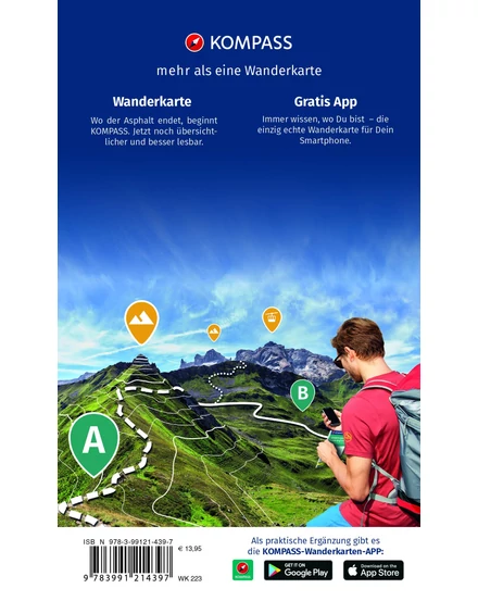 Cartographia-K 223 Sölktaler-Rottenmanner Tauern-Seckauer Alpen turistatérkép-9783991214397