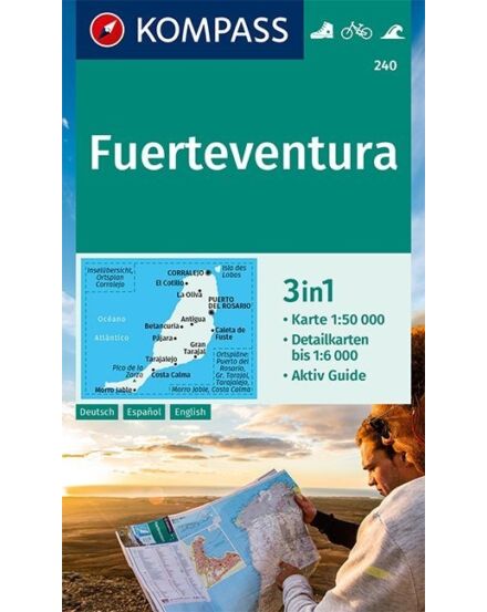 Cartographia K 240 Fuerteventura turistatérkép 9783990448731