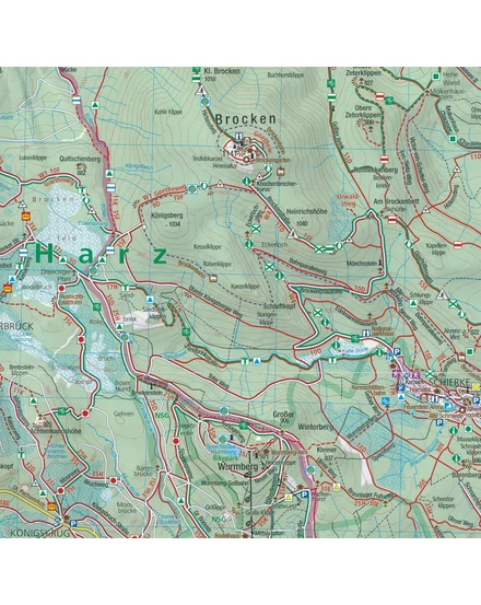 Cartographia2476 Gran Sasso és Monti della Laga Nemzeti Park turistatérkép - 9783990448557