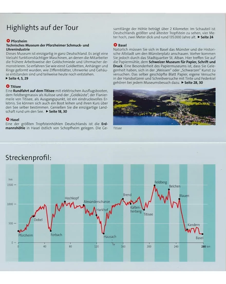 Cartographia  - K  2505 Fekete-erdő nyugati rész turistatérkép - Kompass - 9783990449462