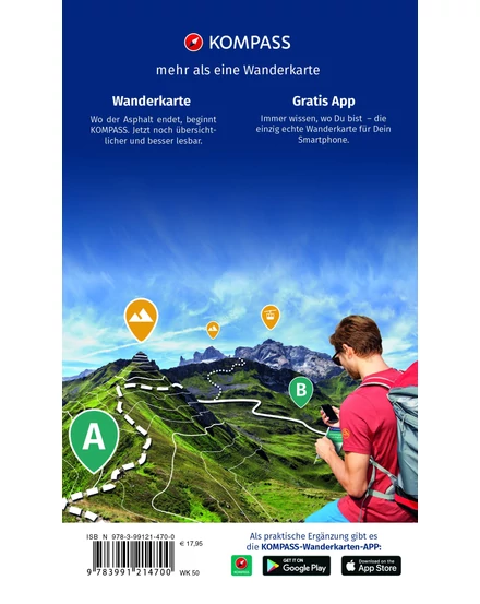 Cartographia-K 50 Hohe Tauern Nemzeti Park turistatérkép-9783991214700