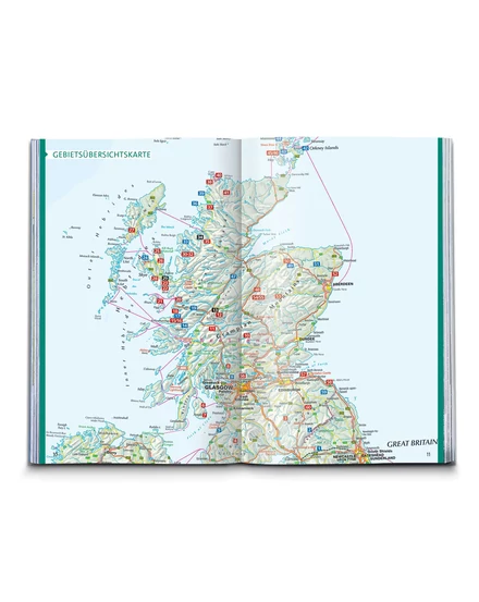 Cartographia K 5990 Skócia - tengerparti és felföldi túrák térkép+kalauz-9783991219408