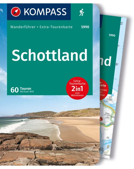 Cartographia K 5990 Skócia - tengerparti és felföldi túrák térkép+kalauz-9783991219408