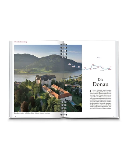 Cartographia K 6914 Donauradweg Passautól Bécsen át Pozsonyig kerékpáros útikönyv-9783991216032