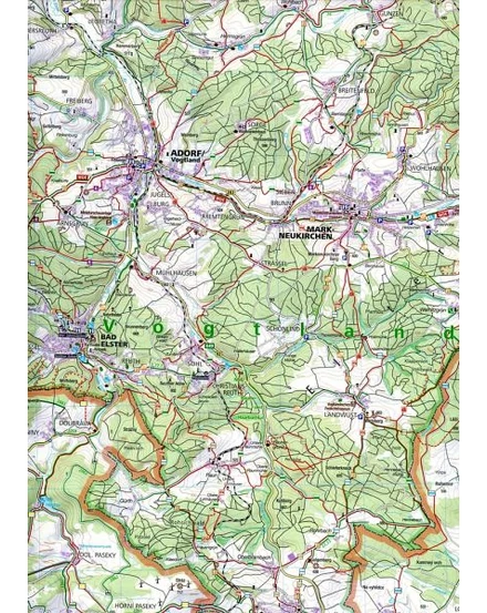 Cartographia-K 866 Érchegység (Erzgebirge) turistatérkép- Kompass - 9783991215479