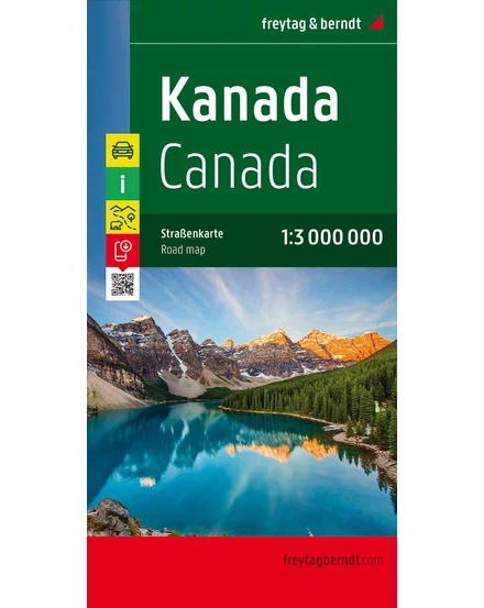 Cartographia Kanada térkép  -  Freytag 9783707915525