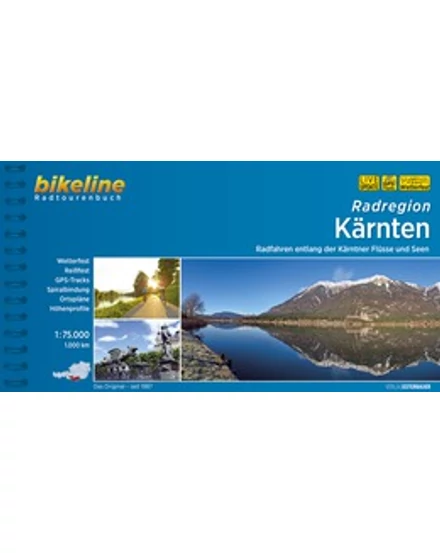 Cartographia Karintia kerékpáros kalauz (Esterbauer)9783850009768