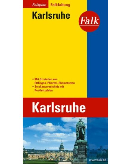 Cartographia Karlsruhe várostérkép - Falk 9783884452233