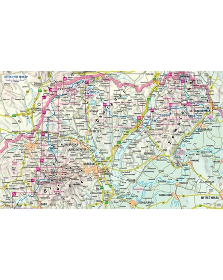 Cartographia Kéktúra I. turistatérkép szett (Északi-középhegység) -(Hollóháza - Nagymaros) -  9789633539163