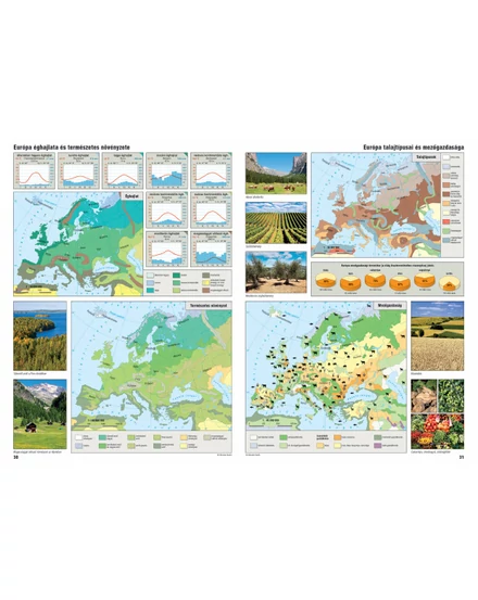 Cartographia Képes földrajzi atlasz 5-10. osztályosoknak (MS-4105U) - Mozaik-9789636976712