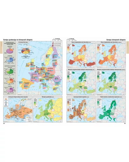 Cartographia Képes földrajzi atlasz középiskolásoknak (MS-4109U) - Mozaik-9789636976729