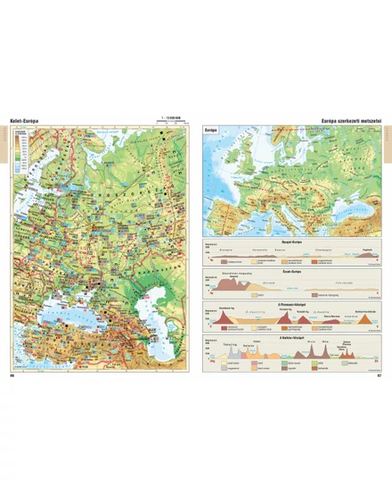 Cartographia Képes földrajzi atlasz középiskolásoknak (MS-4109U) - Mozaik-9789636976729