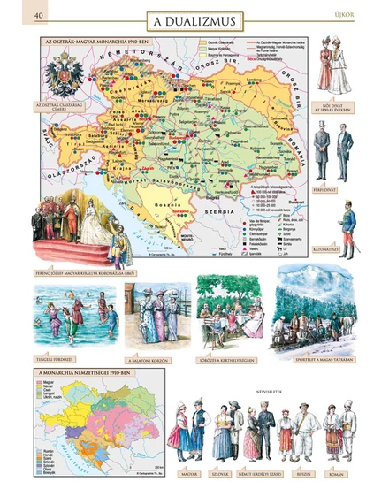 Cartographia Képes történelmi atlasz (CR-0042) 9789632625553