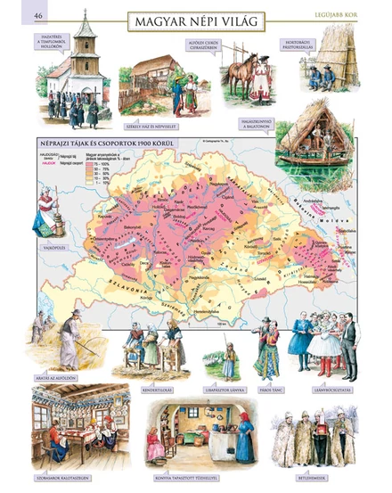 Cartographia Képes történelmi atlasz (CR-0042) 9789632625553