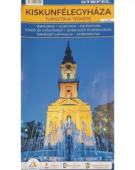 Cartographia Kiskunfélegyháza várostérkép - Stiefel 9789639939400