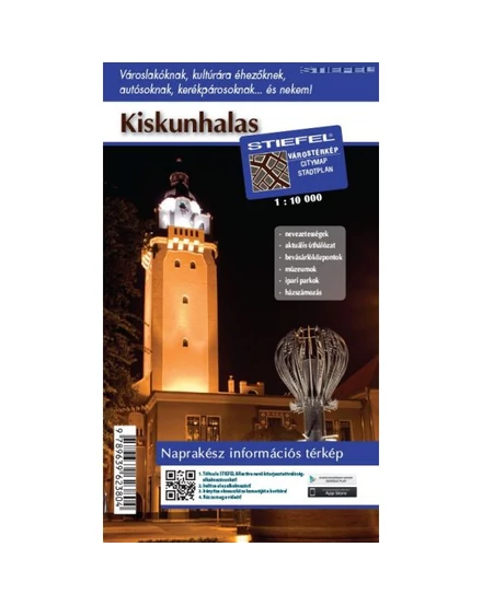 Cartographia Kiskunhalas várostérkép - Stiefel 9789639623804
