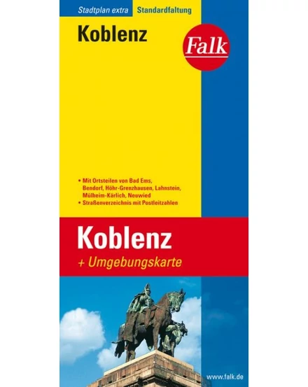 Cartographia Koblenz várostérkép 9783827924124