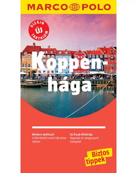 Cartographia Koppenhága útikönyv 9789631365924