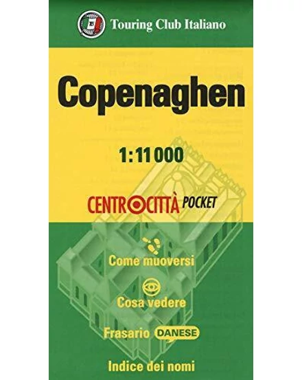 Cartographia Koppenhága mini várostérkép - TCI - 9788836573387