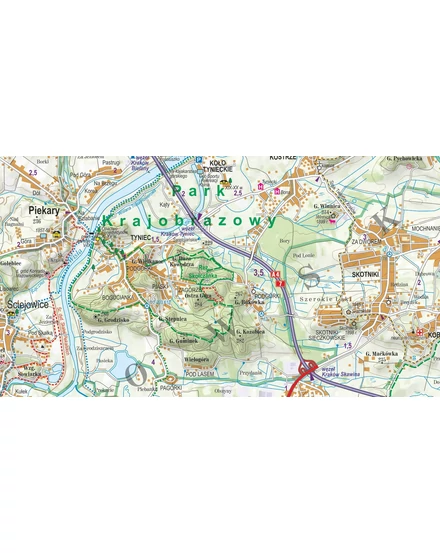 Cartographia Krakkó és környéke turistatérkép-ExpressMap-9788381907163