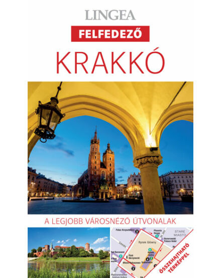 Cartographia Krakkó felfedező útikönyv + tkp 9789635050130