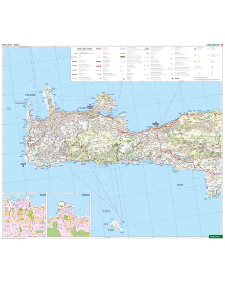 Cartographia Kréta szabadidő- és autótérkép (AK0830) - Freytag-9783707921830